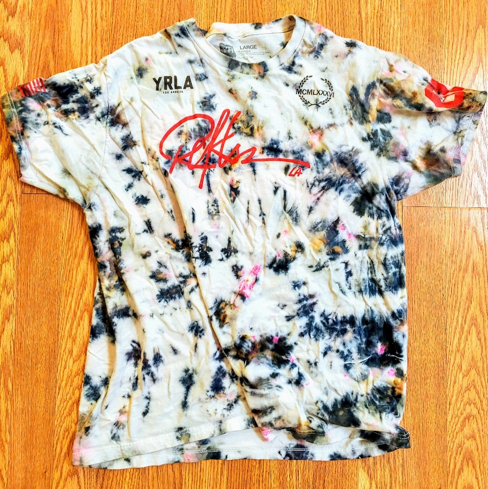 Young & Reckless Large Tee Shirt Custom Tie Dye